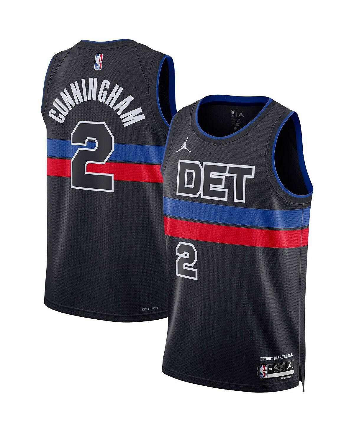Мужская футболка Brand Cade Cunningham Black Detroit Pistons 2022/23 Statement Edition Swingman Jordan
Мужская футболка Brand Cade Cunningham Black Detroit Pistons 2022/23 Statement Edition Swingman Jordan