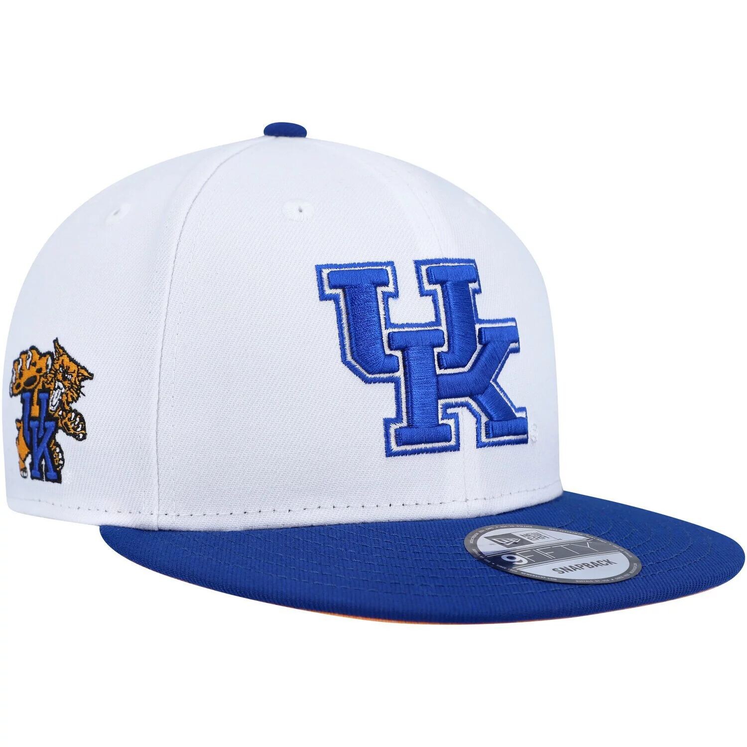 Мужская двухцветная кепка-талисман New Era White/Royal Kentucky Wildcats 9FIFTY Snapback
Мужская двухцветная кепка-талисман New Era White/Royal Kentucky Wildcats 9FIFTY Snapback