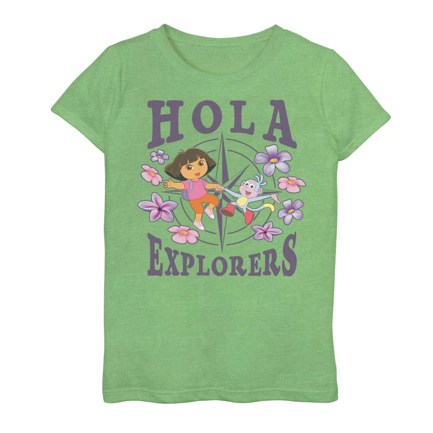 Футболка Dora The Explorer для девочек 7–16 лет с компасом Hola Explorers Licensed Character
Футболка Dora The Explorer для девочек 7–16 лет с компасом Hola Explorers Licensed Character