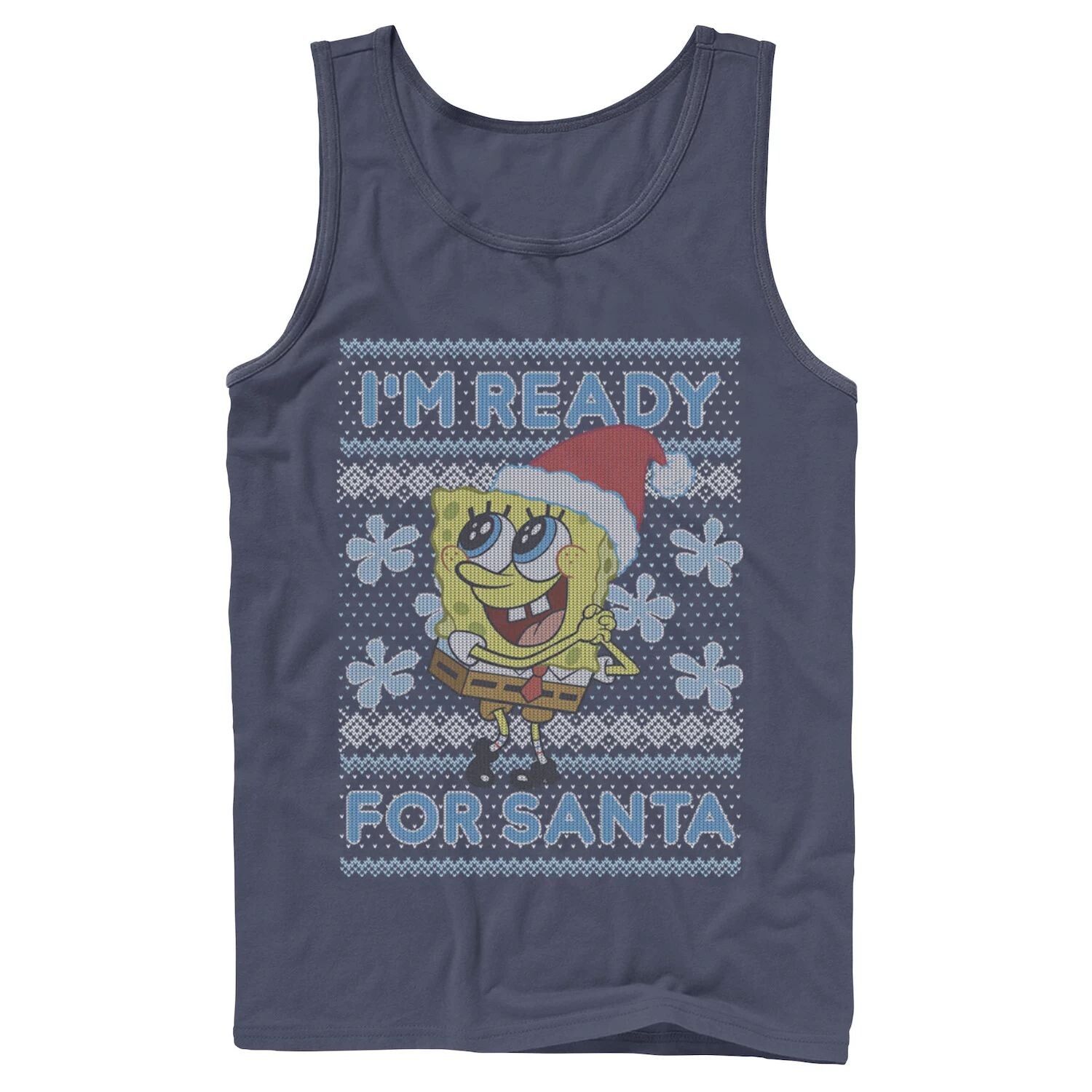 Мужская майка с графическим рисунком Nickelodeon SpongeBob SquarePants I'm Ready For Santa Ugly Christmas
Мужская майка с графическим рисунком Nickelodeon SpongeBob SquarePants I'm Ready For Santa Ugly Christmas