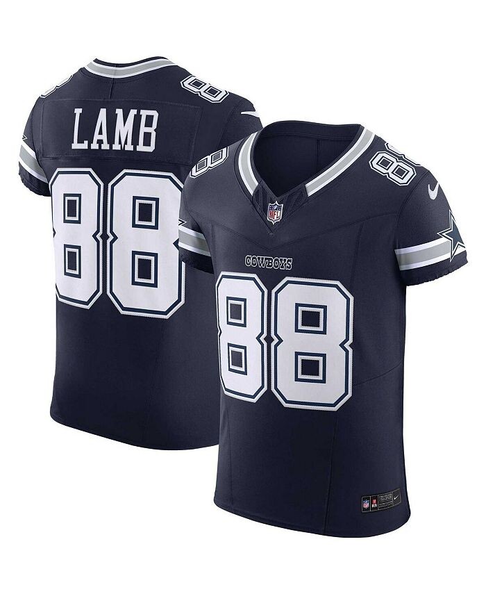 Мужская темно-синяя майка CeeDee Lamb Dallas Cowboys Vapor FUSE Elite Nike, синий
Мужская темно-синяя майка CeeDee Lamb Dallas Cowboys Vapor FUSE Elite Nike, синий