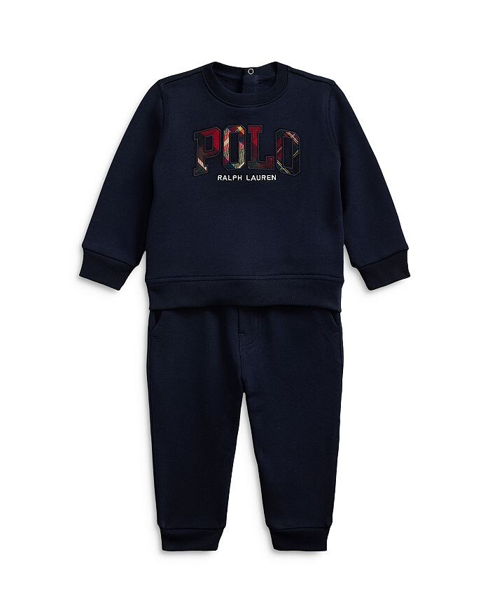 Комплект из флисового свитера и брюк в клетку с логотипом Polo Ralph Lauren для мальчиков — для малышей, красный
Комплект из флисового свитера и брюк в клетку с логотипом Polo Ralph Lauren для мальчиков — для малышей, красный