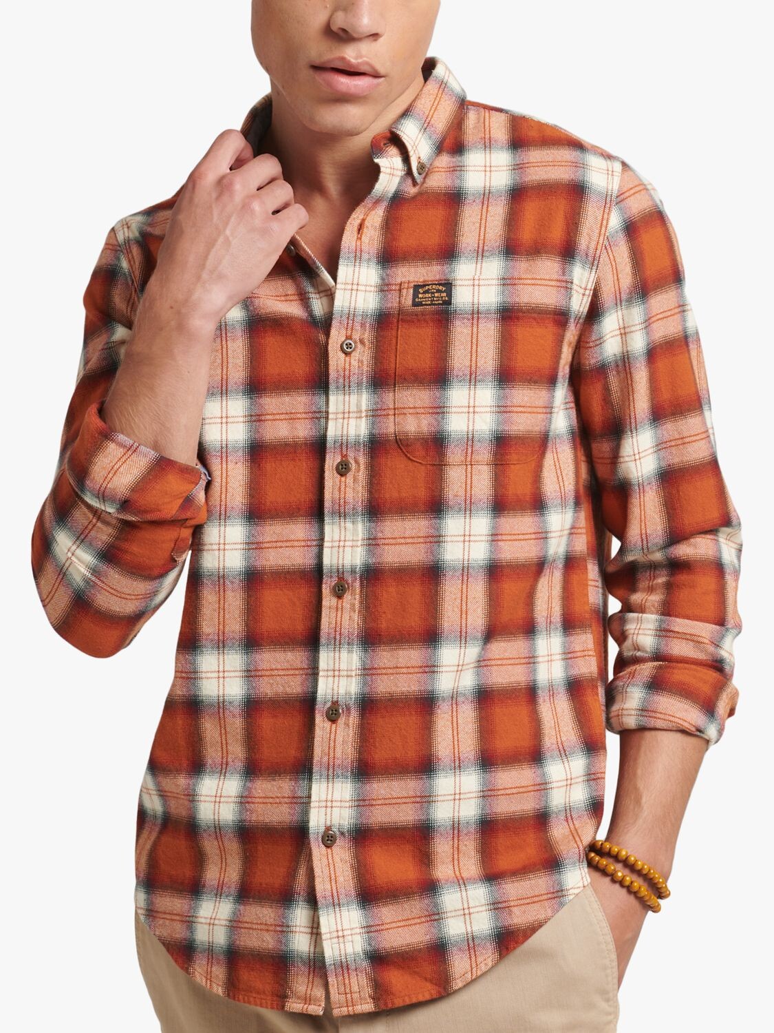 Рубашка Lumberjack Vintage из органического хлопка Superdry, цвет Rodrick Check Rusty
Рубашка Lumberjack Vintage из органического хлопка Superdry, цвет Rodrick Check Rusty