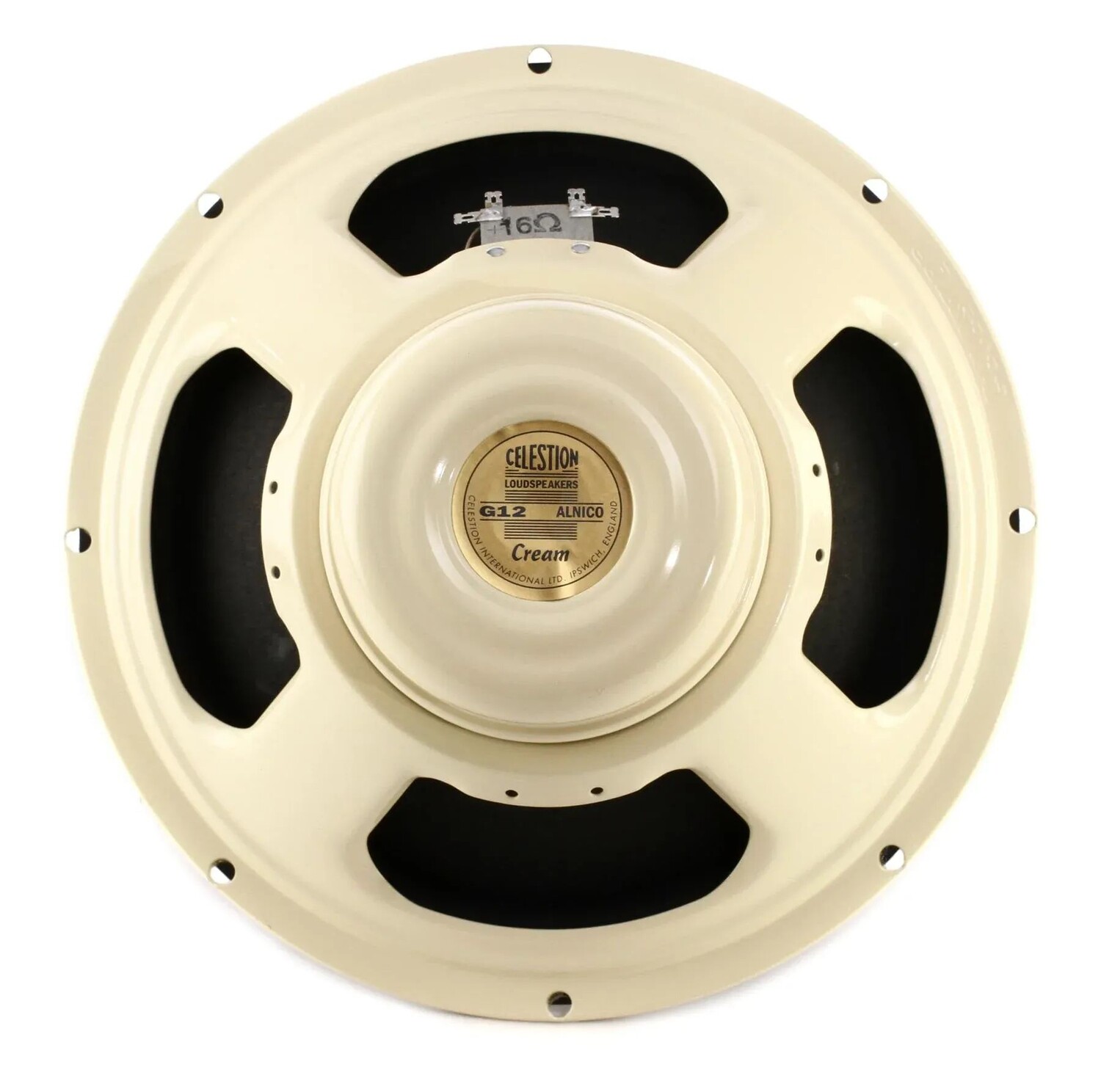 Сменный динамик гитарного усилителя Celestion Cream, 12 дюймов, 90 Вт, Alnico, 16 Ом
Сменный динамик гитарного усилителя Celestion Cream, 12 дюймов, 90 Вт, Alnico, 16 Ом