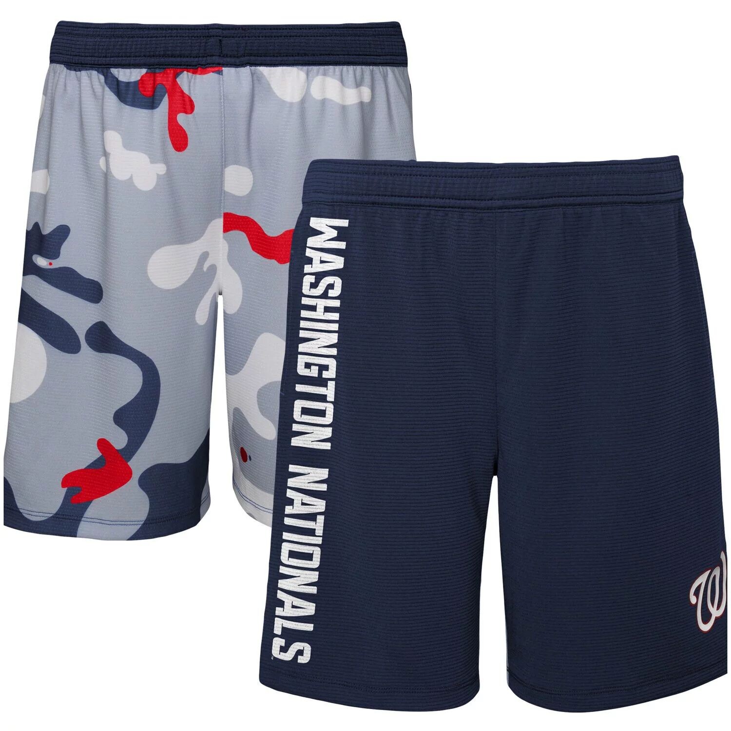 Молодежные шорты для активного отдыха Navy Washington Nationals с камуфляжным принтом Newsies Outerstuff
Молодежные шорты для активного отдыха Navy Washington Nationals с камуфляжным принтом Newsies Outerstuff
