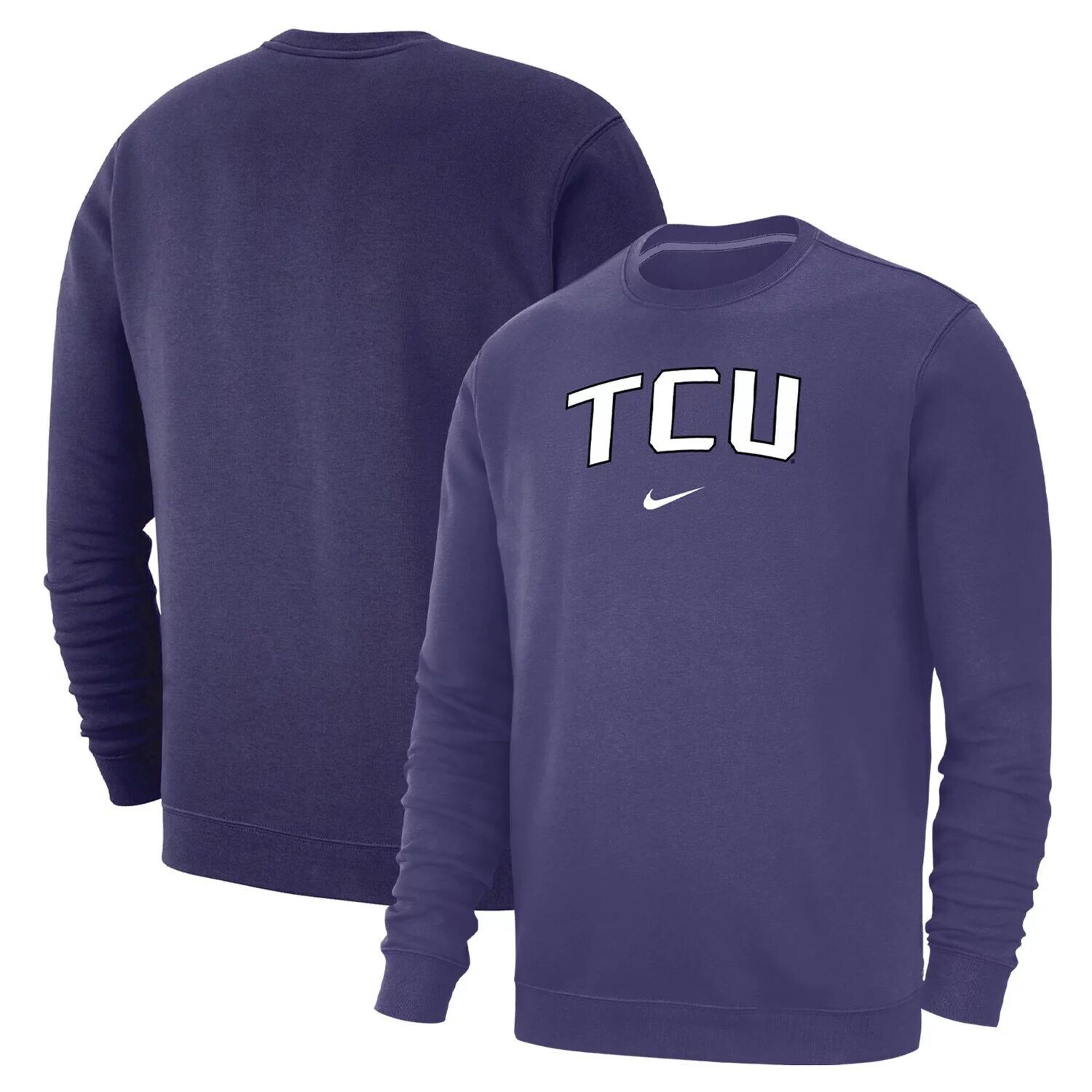 Мужской флисовый пуловер TCU Horned Frogs Arch Club фиолетового цвета Nike, Фиолетовый
Мужской флисовый пуловер TCU Horned Frogs Arch Club фиолетового цвета Nike, Фиолетовый