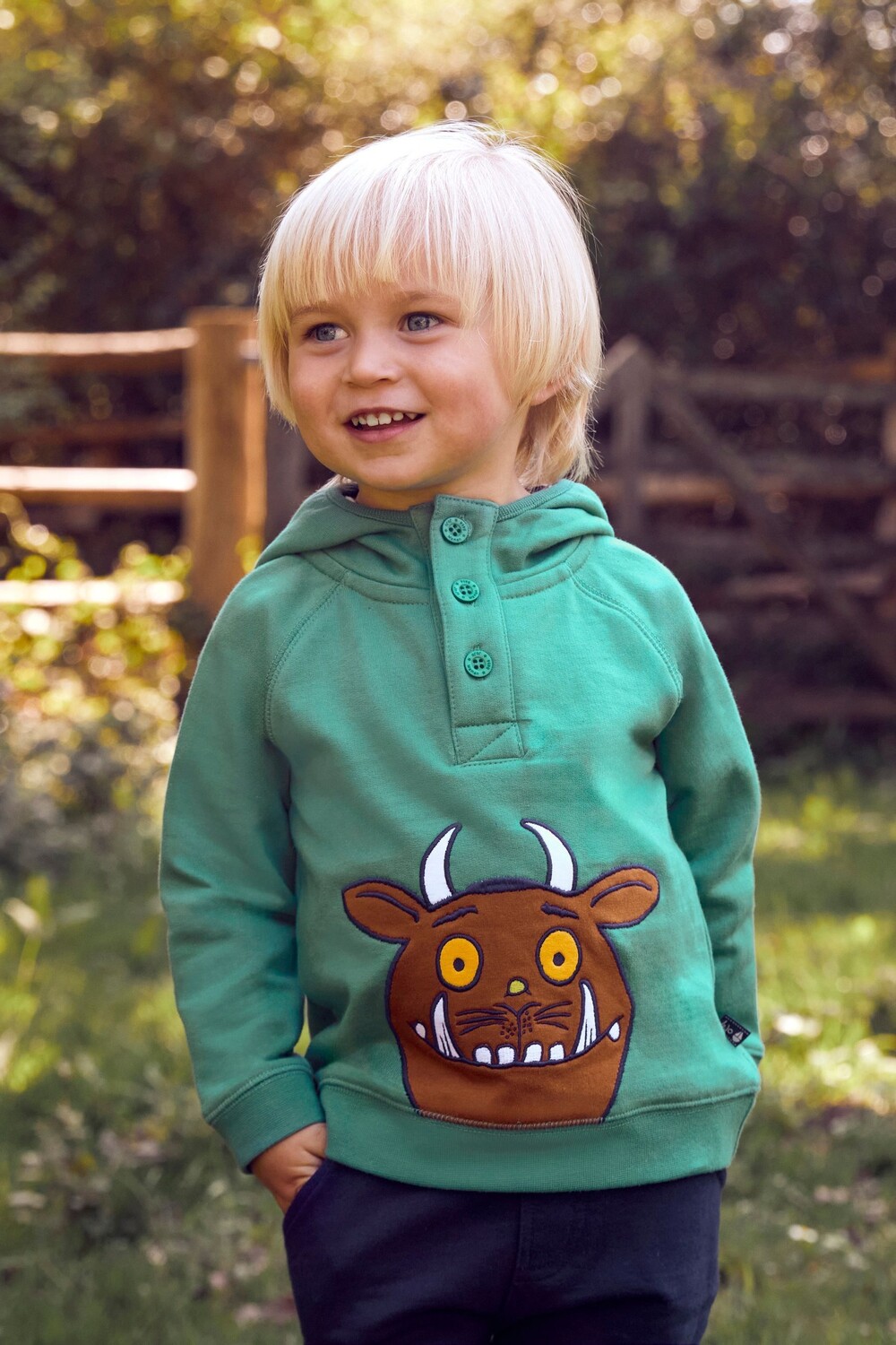 JoJo Maman Bébé Детская толстовка с аппликацией The Gruffalo Jojo Maman Bébé, зеленый
JoJo Maman Bébé Детская толстовка с аппликацией The Gruffalo Jojo Maman Bébé, зеленый