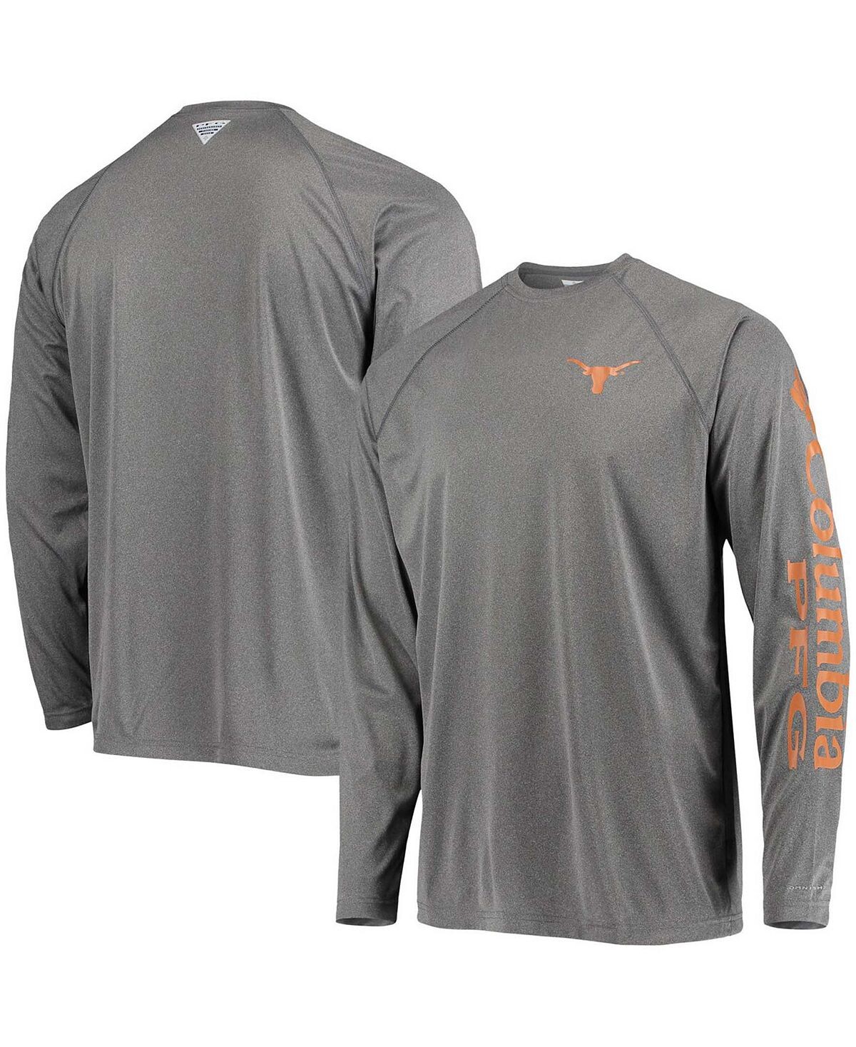 Мужская темно-серая футболка с длинным рукавом Texas Longhorns PFG Terminal Tackle Omni-Shade Columbia
Мужская темно-серая футболка с длинным рукавом Texas Longhorns PFG Terminal Tackle Omni-Shade Columbia
