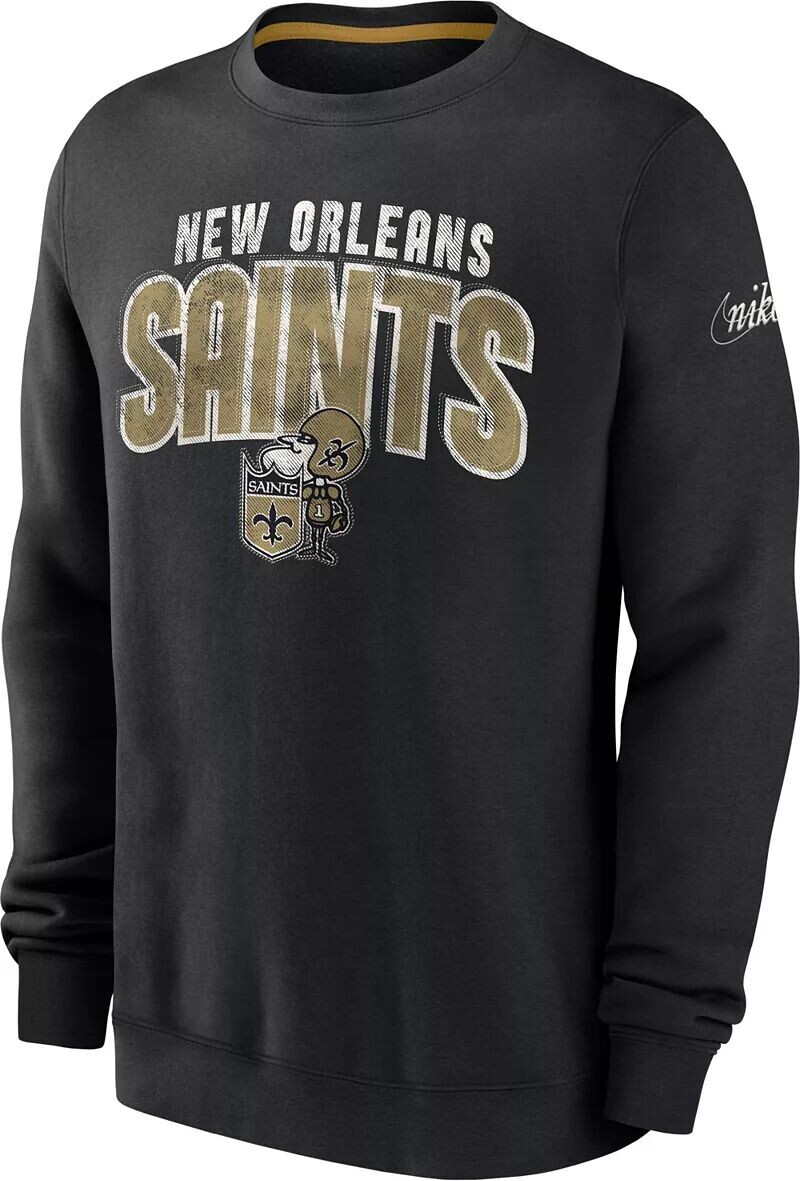 Мужская черная толстовка с круглым вырезом Nike New Orleans Saints Rewind Shout Shout
Мужская черная толстовка с круглым вырезом Nike New Orleans Saints Rewind Shout Shout