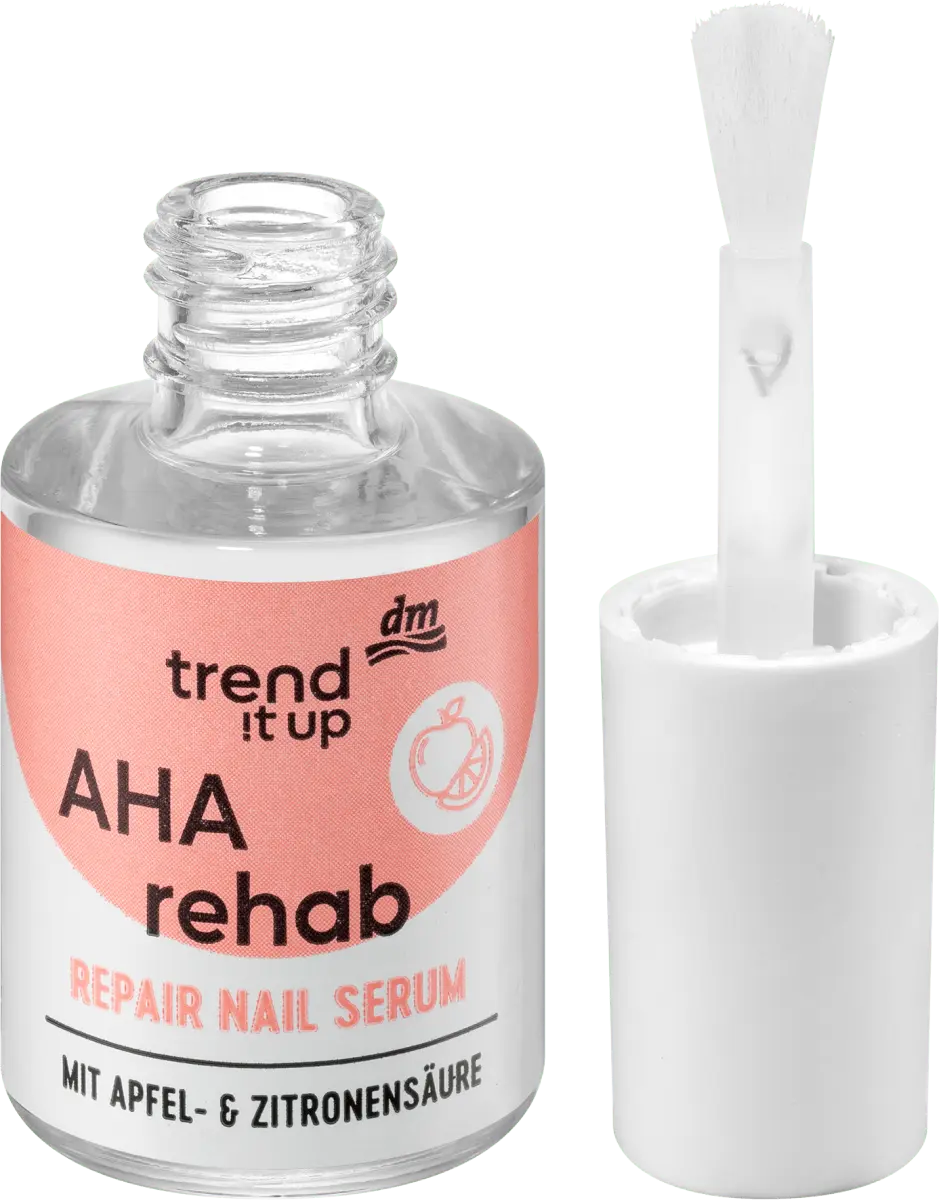 Nagelpflege AHA Rehab Восстанавливающая сыворотка для ногтей 10,5 мл trend !t up, Серый
Nagelpflege AHA Rehab Восстанавливающая сыворотка для ногтей 10,5 мл trend !t up, Серый