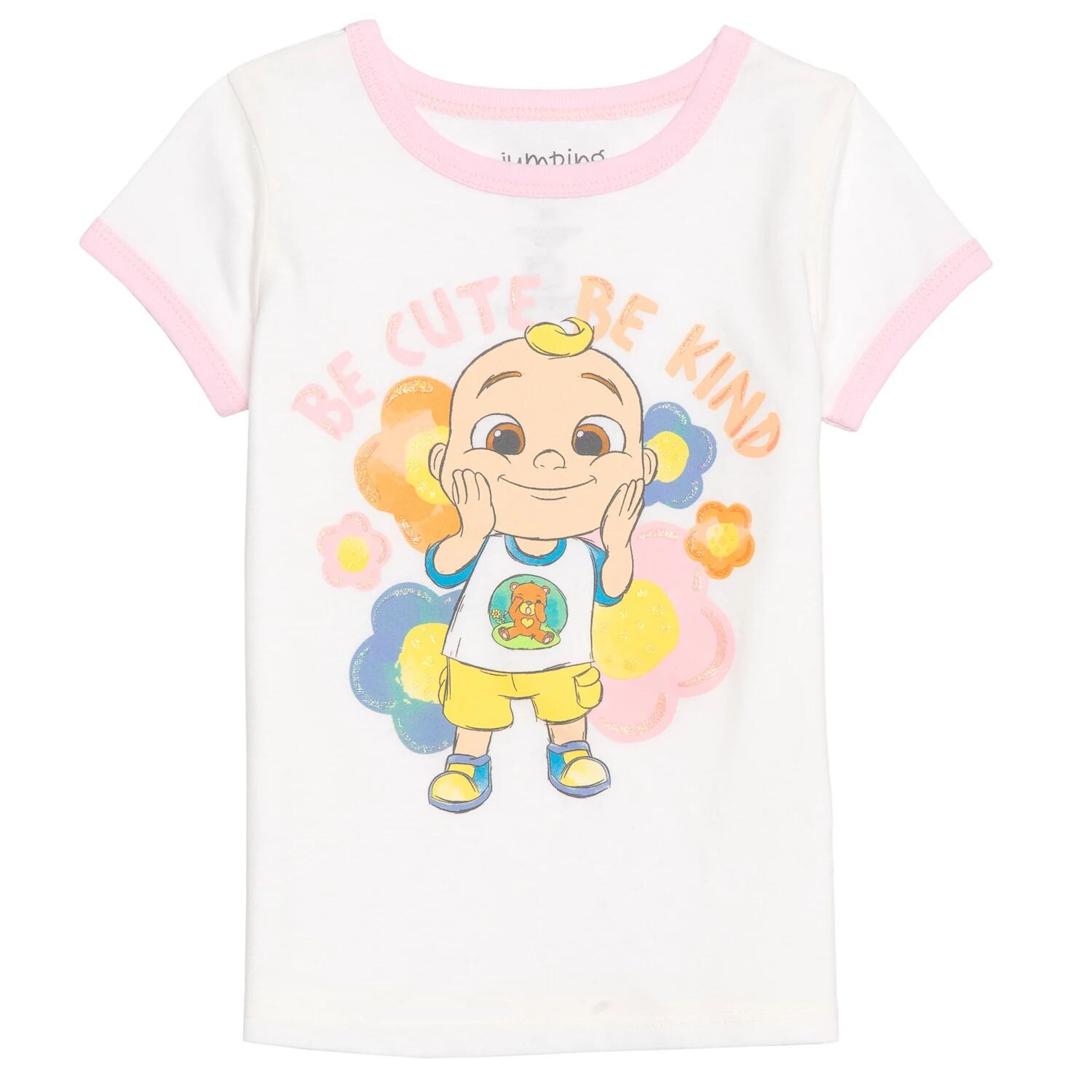 Футболка Jumping Beans Cocomelon для девочек и малышей с рисунком «Cute To Be Kind» Jumping Beans
Футболка Jumping Beans Cocomelon для девочек и малышей с рисунком «Cute To Be Kind» Jumping Beans
