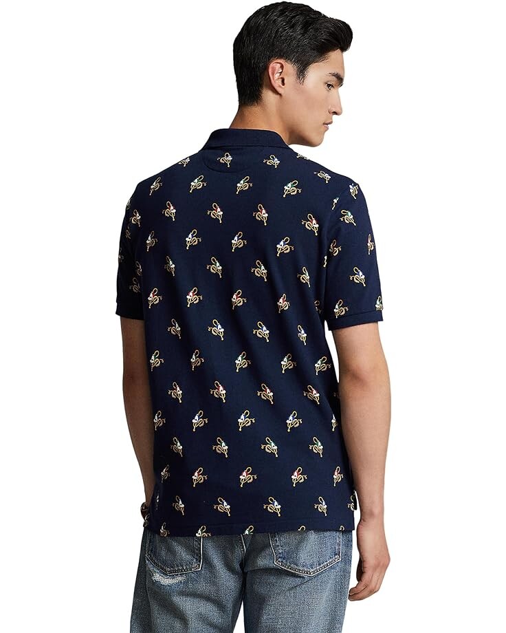 Поло Polo Ralph Lauren Classic Fit Printed Mesh Polo Shirt, цвет Race Ready Newport Navy
Поло Polo Ralph Lauren Classic Fit Printed Mesh Polo Shirt, цвет Race Ready Newport Navy