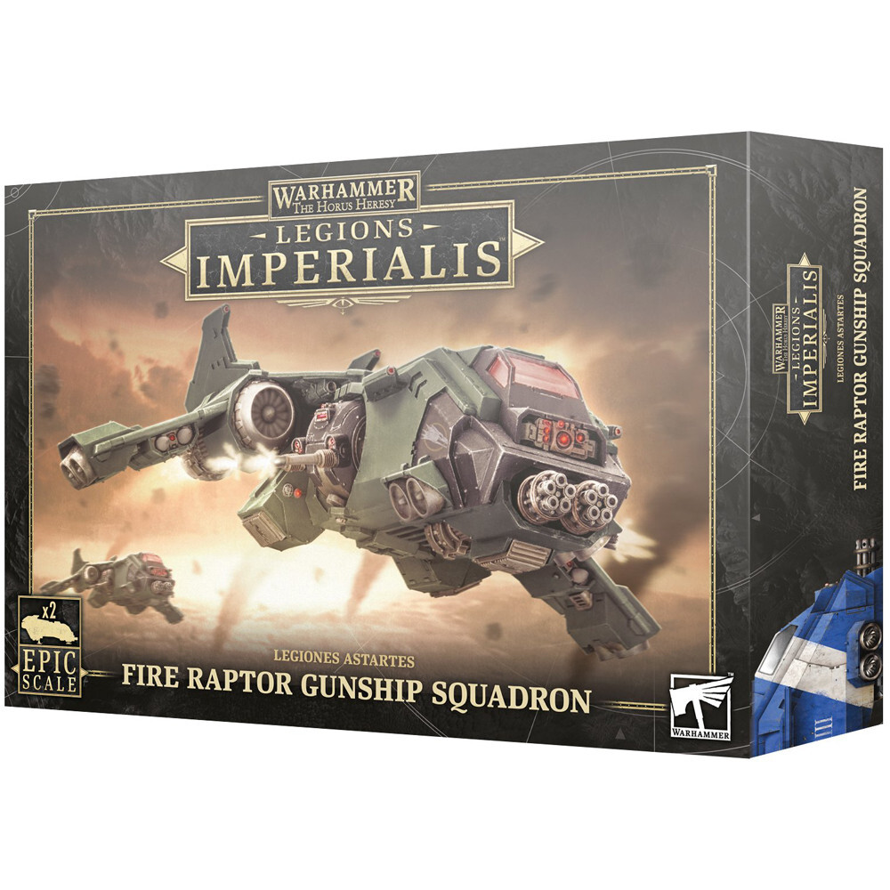 Миниатюра Games Workshop Legions Imperialis: Legiones Astartes - Fire Raptor Gunship Squadron
Миниатюра Games Workshop Legions Imperialis: Legiones Astartes - Fire Raptor Gunship Squadron
