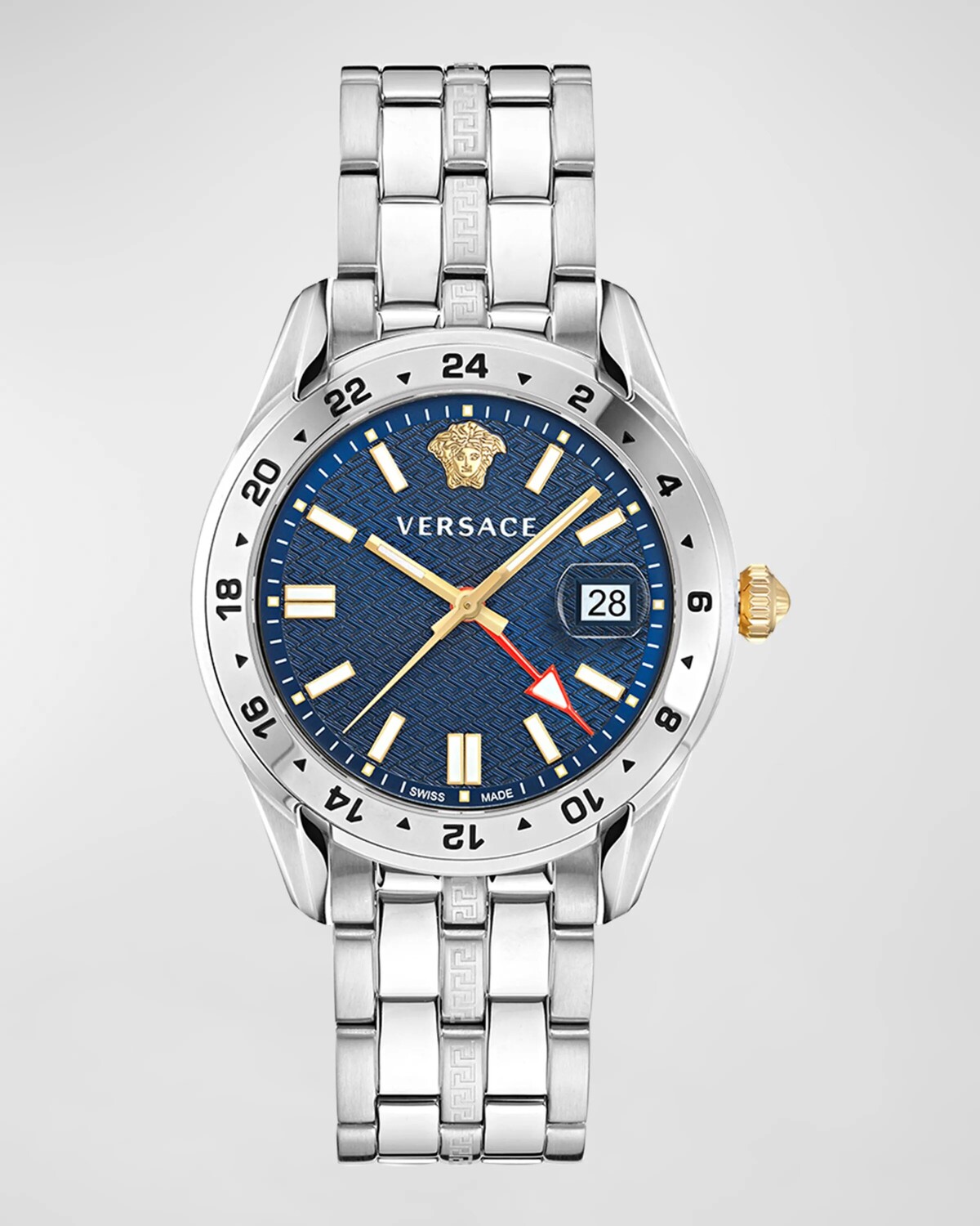 Мужские часы Greca Time из нержавеющей стали, 41 мм Versace, цвет Stainless Steel
Мужские часы Greca Time из нержавеющей стали, 41 мм Versace, цвет Stainless Steel