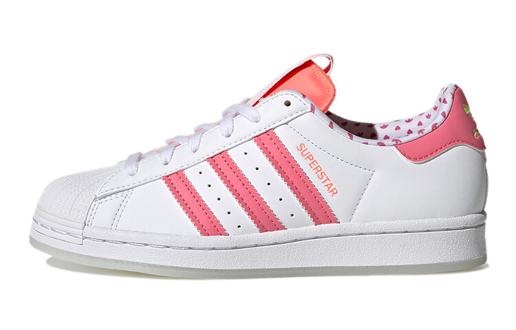 Кроссовки для скейтбординга Adidas Originals Superstar J, белый/розовый, детские
Кроссовки для скейтбординга Adidas Originals Superstar J, белый/розовый, детские