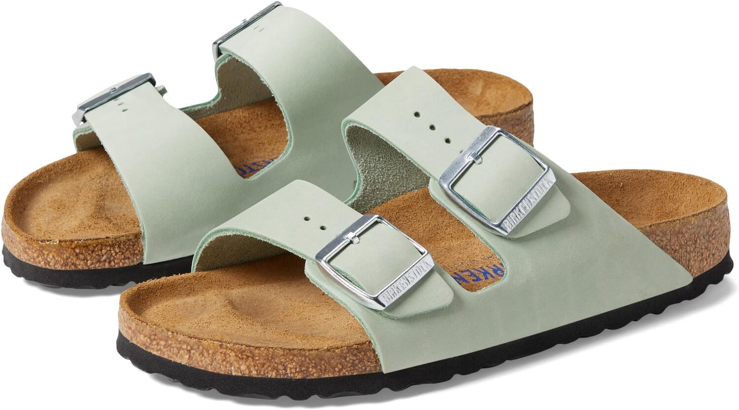 Сандалии на плоской подошве Arizona Soft Footbed - Nubuck Leather Birkenstock, цвет Matcha Nubuck
Сандалии на плоской подошве Arizona Soft Footbed - Nubuck Leather Birkenstock, цвет Matcha Nubuck