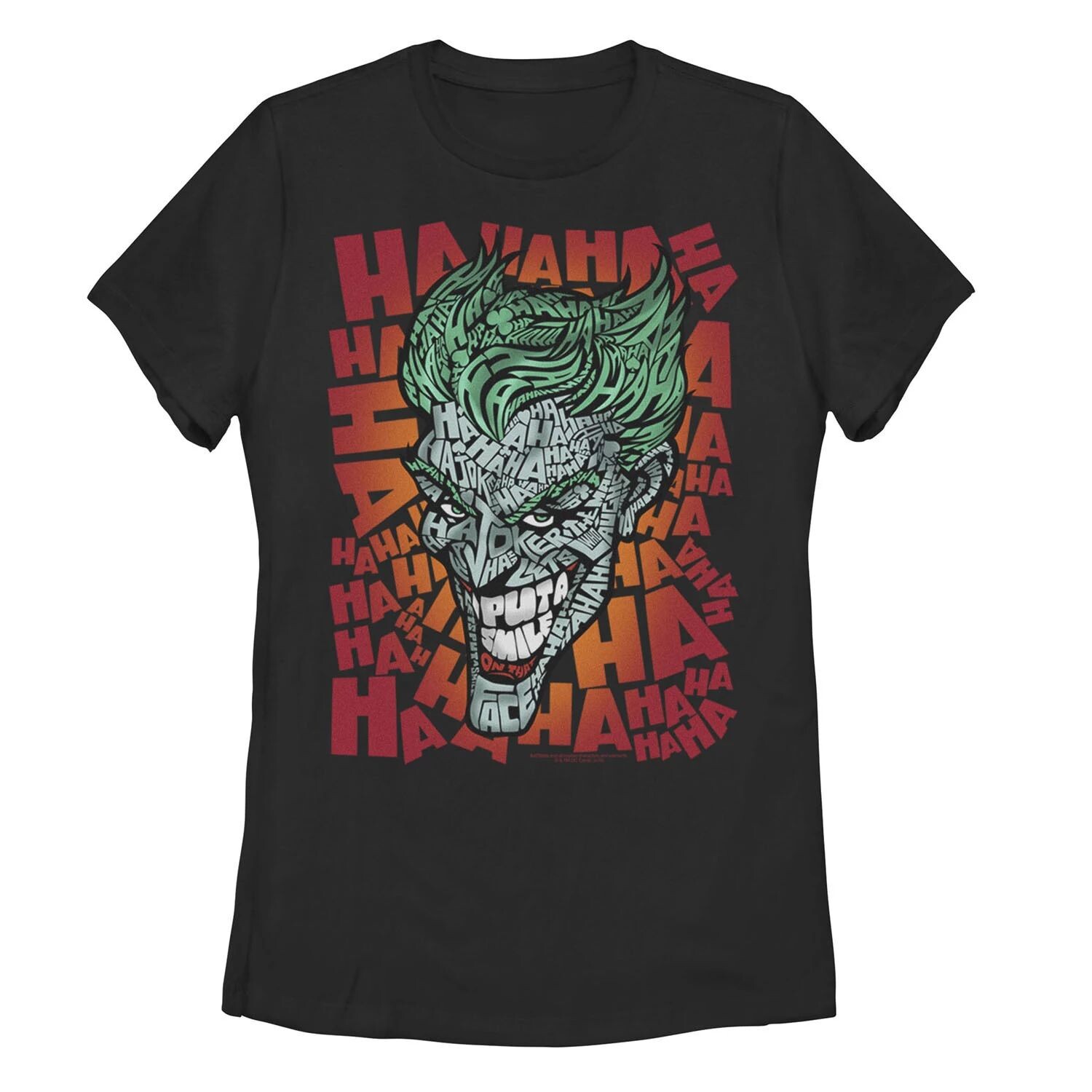 Футболка DC Comics для юниоров с изображением Бэтмена и Джокера «Улыбнись на этом лице» Licensed Character
Футболка DC Comics для юниоров с изображением Бэтмена и Джокера «Улыбнись на этом лице» Licensed Character