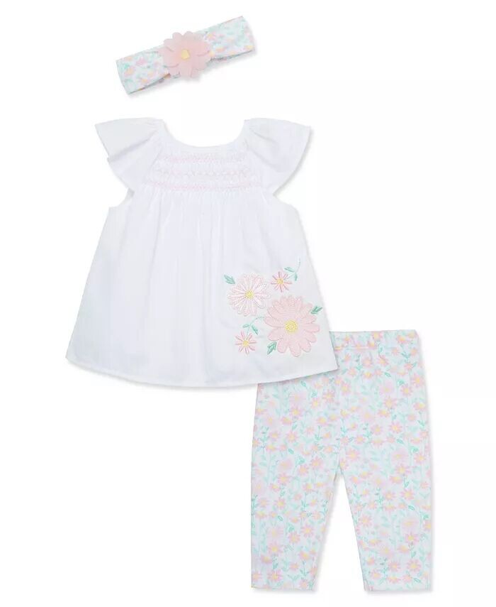 Туника Daisy Love для маленьких девочек с повязкой на голову Little Me, мультиколор
Туника Daisy Love для маленьких девочек с повязкой на голову Little Me, мультиколор