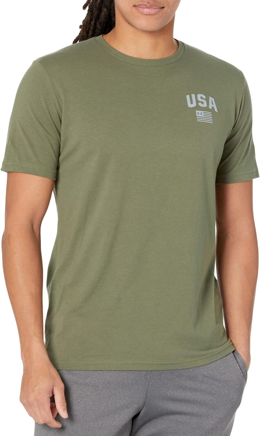 Футболка с короткими рукавами Freedom Eagle Under Armour, цвет Marine OD Green/Steel
Футболка с короткими рукавами Freedom Eagle Under Armour, цвет Marine OD Green/Steel