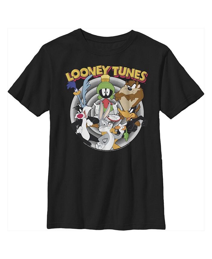 Детская футболка с классическими персонажами Looney Tunes для мальчиков Warner Bros., черный
Детская футболка с классическими персонажами Looney Tunes для мальчиков Warner Bros., черный