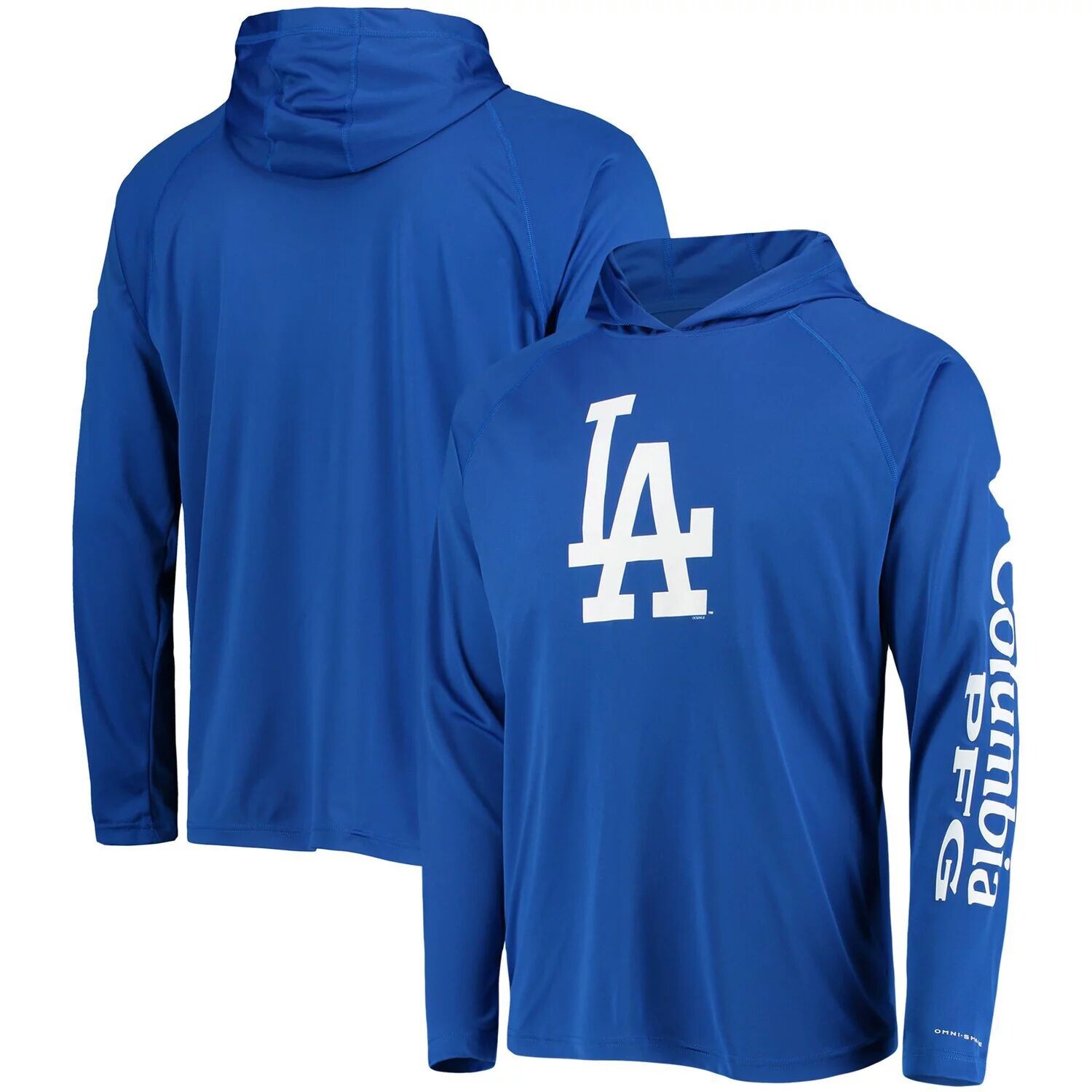 Мужская толстовка с капюшоном и пуловером реглан Columbia Royal Los Angeles Dodgers Terminal Tackle Omni-Shade
Мужская толстовка с капюшоном и пуловером реглан Columbia Royal Los Angeles Dodgers Terminal Tackle Omni-Shade