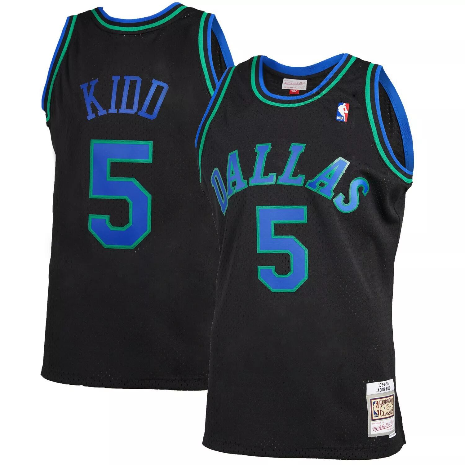 Мужская футболка Mitchell & Ness Jason Kidd Black Dallas Mavericks 1994-95 Hardwood Classics Reload 2.0 Swingman
Мужская футболка Mitchell & Ness Jason Kidd Black Dallas Mavericks 1994-95 Hardwood Classics Reload 2.0 Swingman
