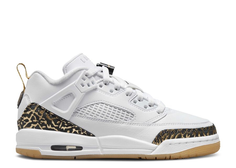 Кроссовки Air Jordan Jordan Spizike Low GS, цвет White Black Metallic Gold
Кроссовки Air Jordan Jordan Spizike Low GS, цвет White Black Metallic Gold