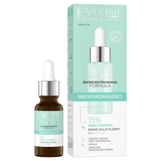 Концентрированная сыворотка для лица с формулой «Несовершенства», 18 мл Eveline Cosmetics
Концентрированная сыворотка для лица с формулой «Несовершенства», 18 мл Eveline Cosmetics