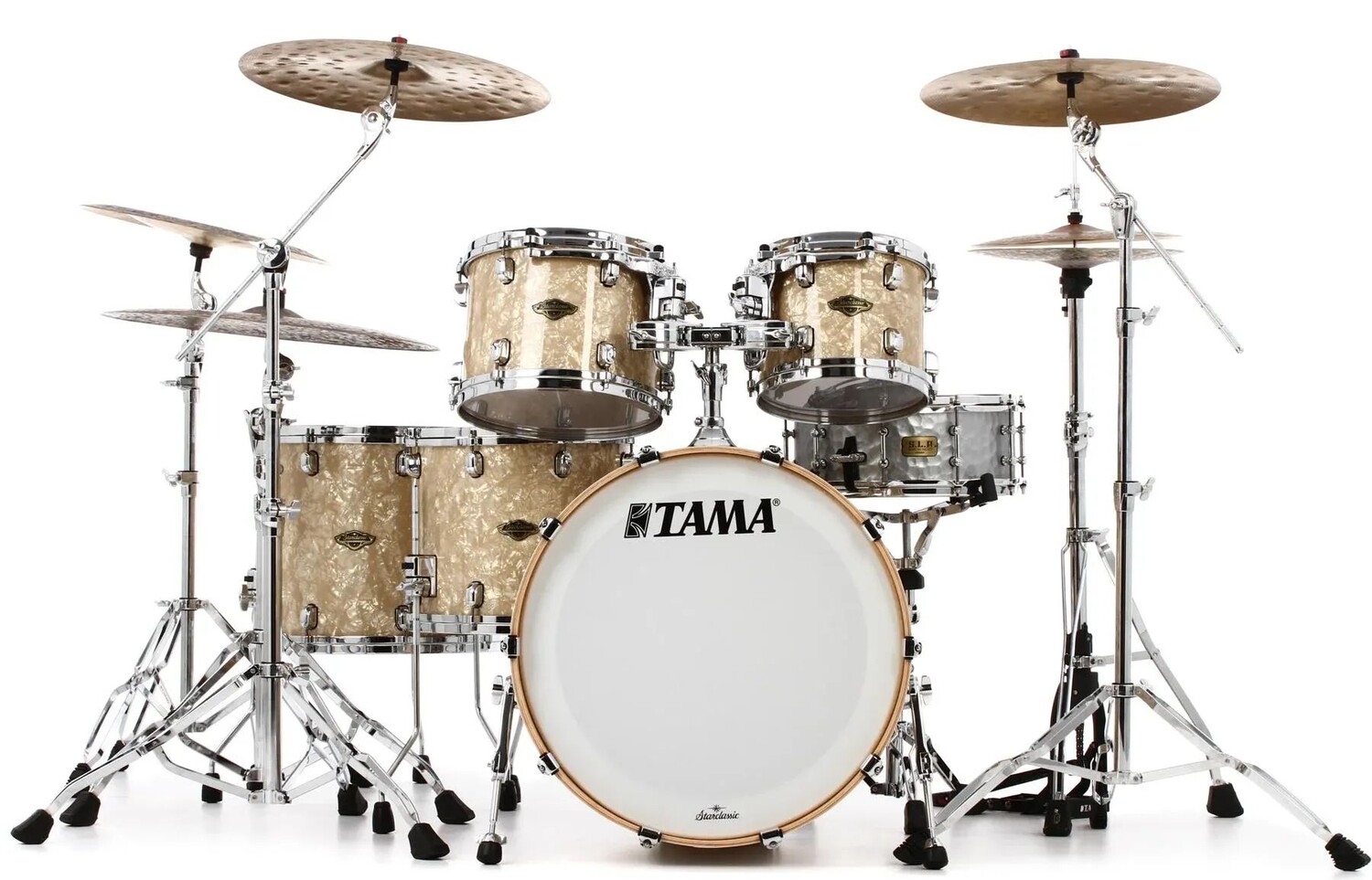 Tama Starclassic Орех/Береза WBR52LS Набор из 5 предметов - Винтажный морской жемчуг
Tama Starclassic Орех/Береза WBR52LS Набор из 5 предметов - Винтажный морской жемчуг