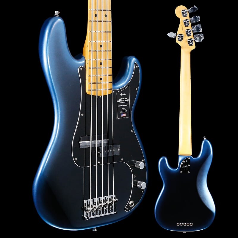 Басс гитара Fender American Professional II Precision Bass V, Mpl Fb, Dark Night
Басс гитара Fender American Professional II Precision Bass V, Mpl Fb, Dark Night