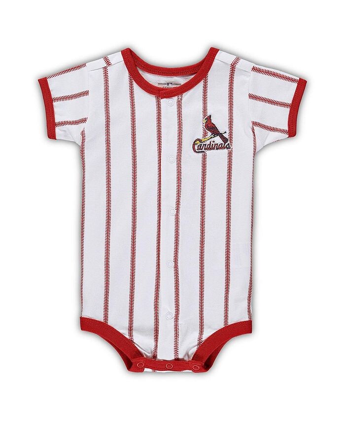 Бело-красное боди St. Louis Cardinals Power Hitter для новорожденныхс короткими рукавами Outerstuff, белый/красный
Бело-красное боди St. Louis Cardinals Power Hitter для новорожденныхс короткими рукавами Outerstuff, белый/красный