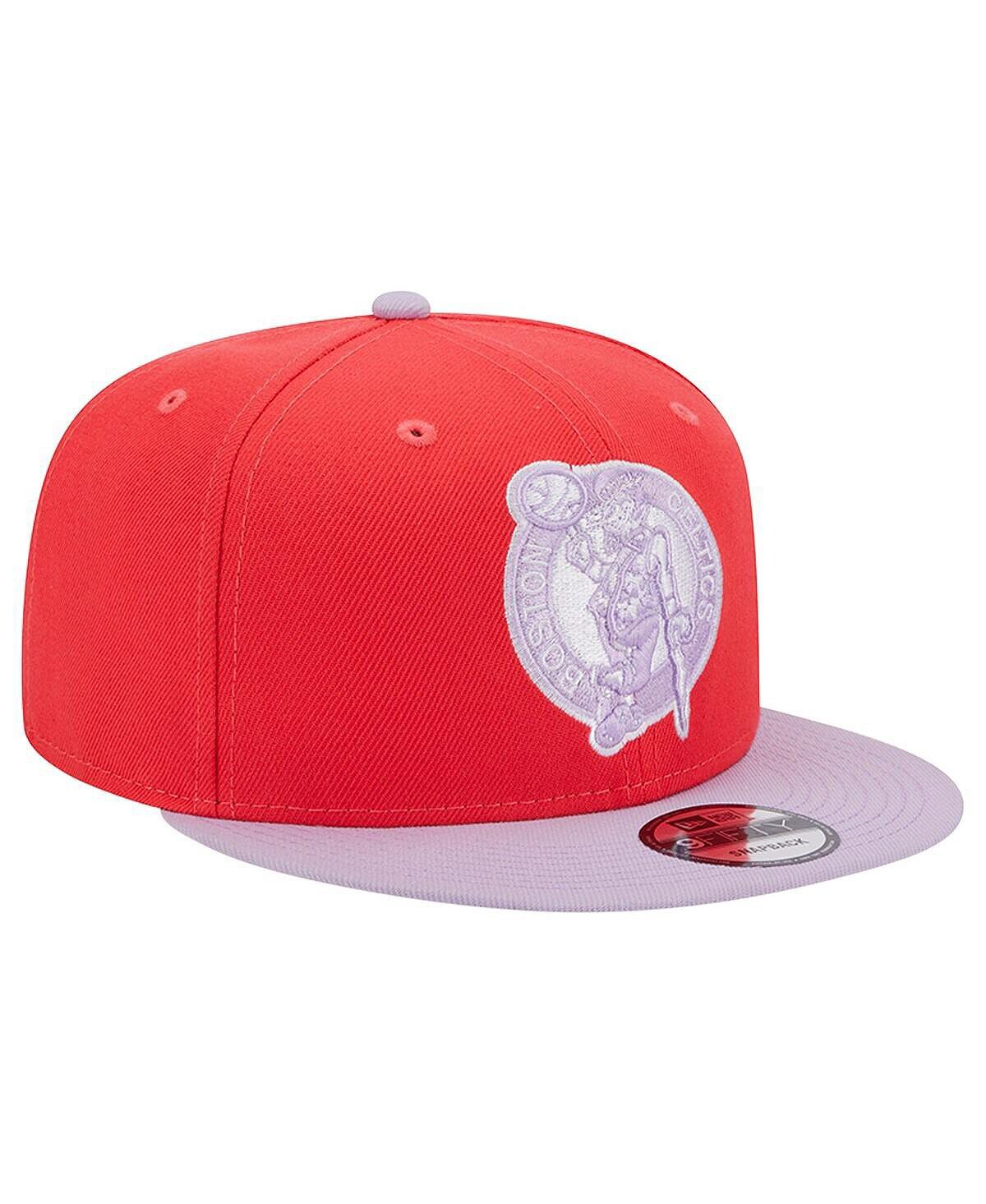 Мужская красно-лавандовая кепка Boston Celtics 2-Tone Color Pack 9FIFTY Snapback Hat New Era
Мужская красно-лавандовая кепка Boston Celtics 2-Tone Color Pack 9FIFTY Snapback Hat New Era