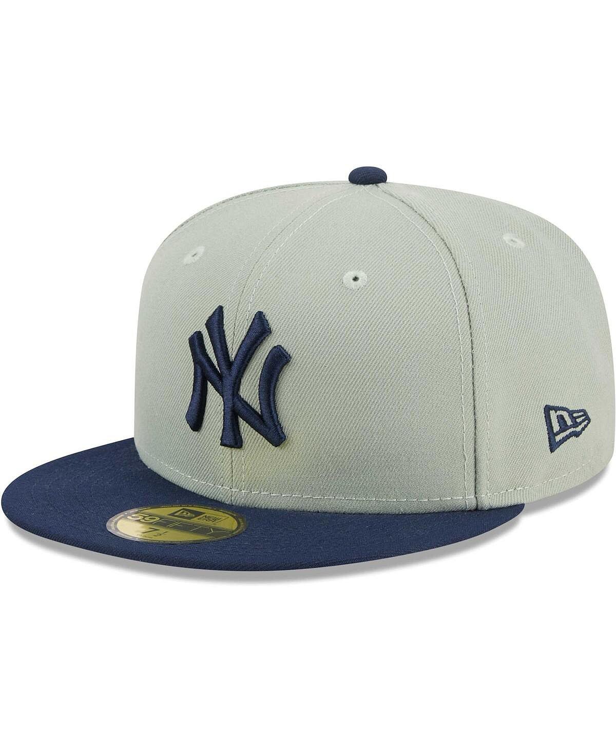 Мужская зеленая двухцветная цветовая гамма New York Yankees 59FIFTY приталенная кепка New Era
Мужская зеленая двухцветная цветовая гамма New York Yankees 59FIFTY приталенная кепка New Era