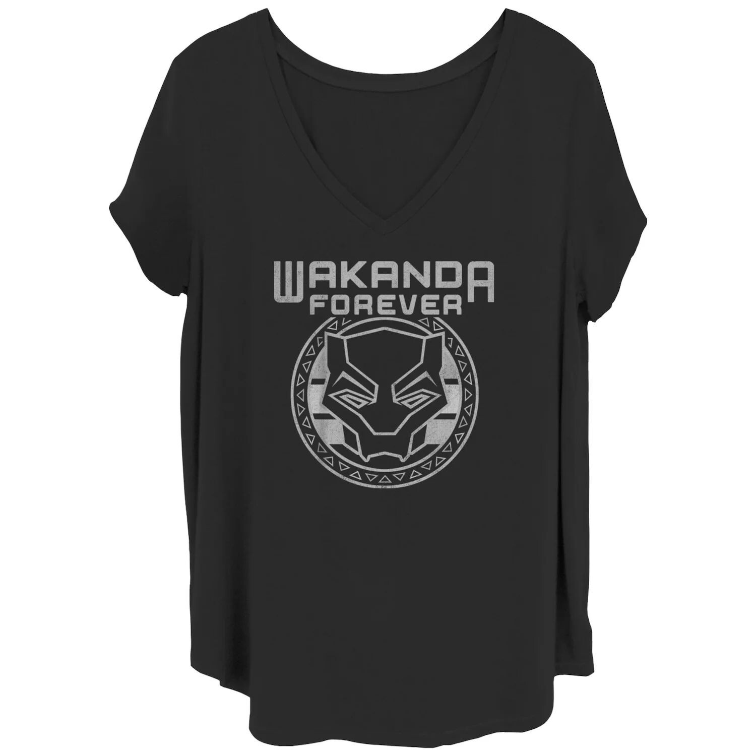 Детская футболка больших размеров с круглым графическим логотипом Marvel Black Panther Wakanda Forever Tribal Licensed Character
Детская футболка больших размеров с круглым графическим логотипом Marvel Black Panther Wakanda Forever Tribal Licensed Character