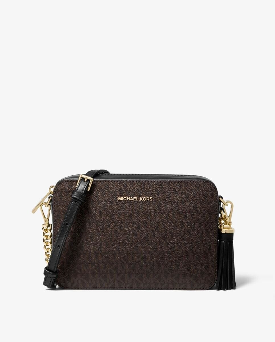 Женская сумка через плечо Michael Michael Kors Ginny с логотипом и регулируемой ручкой Michael Michael Kors, коричневый
Женская сумка через плечо Michael Michael Kors Ginny с логотипом и регулируемой ручкой Michael Michael Kors, коричневый