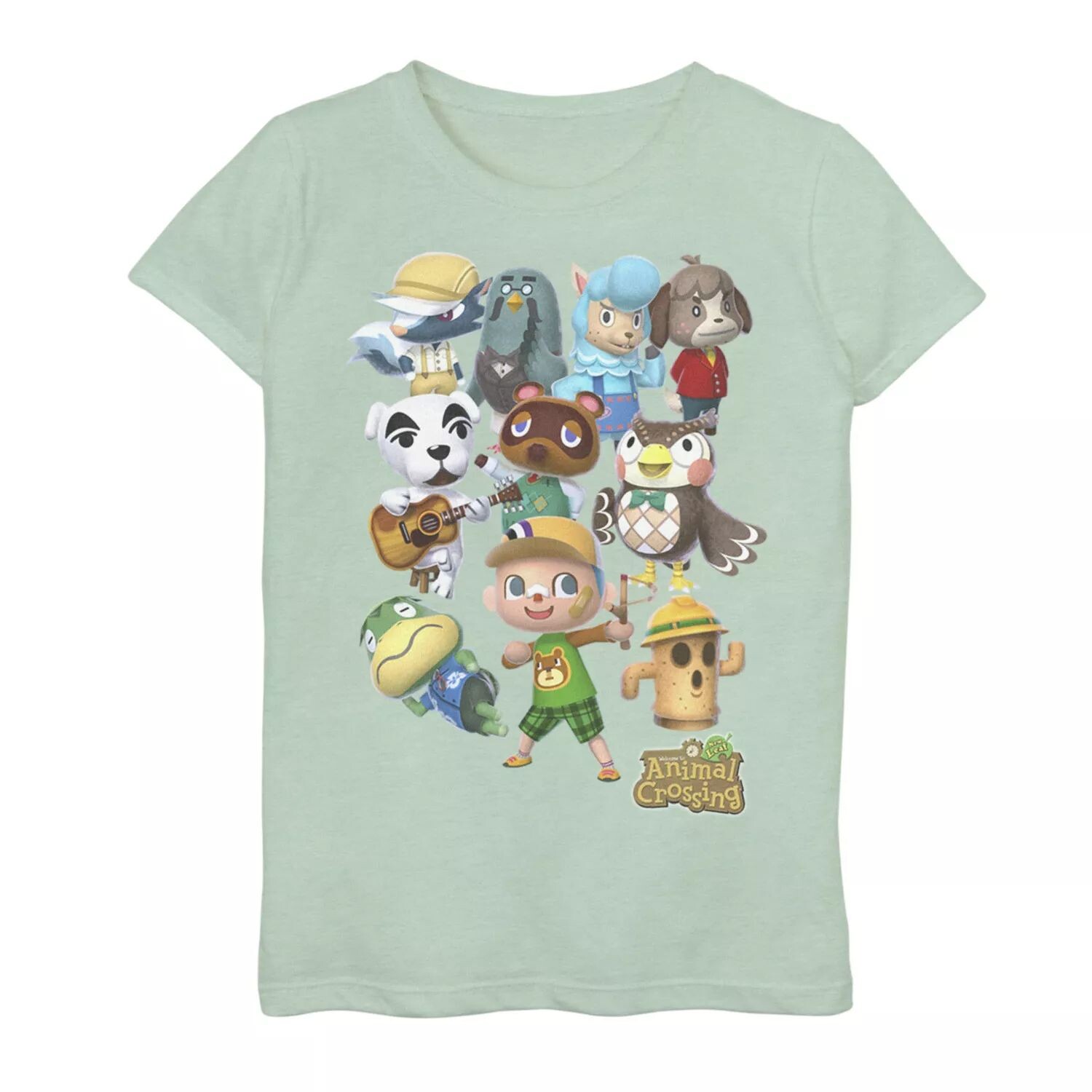 Футболка New Leaf Villager с графическим изображением Nintendo Animal Crossing для девочек 7–16 лет Licensed Character
Футболка New Leaf Villager с графическим изображением Nintendo Animal Crossing для девочек 7–16 лет Licensed Character