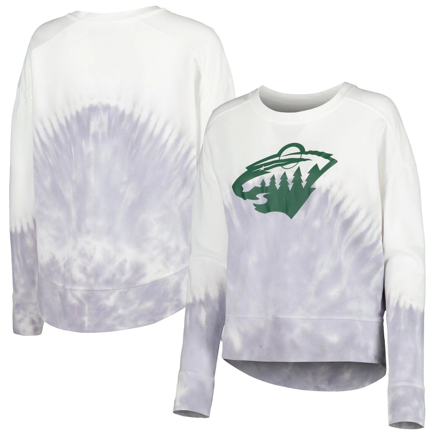 Женская футболка Concepts Sport серо-белого цвета Minnesota Wild Orchard с длинными рукавами и принтом тай-дай
Женская футболка Concepts Sport серо-белого цвета Minnesota Wild Orchard с длинными рукавами и принтом тай-дай