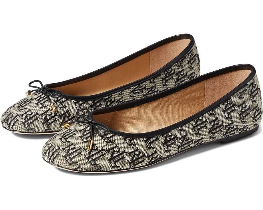 Балетки LAUREN Ralph Lauren Jayna II Monogram Jacquard Ballet Flat, цвет Black/Black
Балетки LAUREN Ralph Lauren Jayna II Monogram Jacquard Ballet Flat, цвет Black/Black