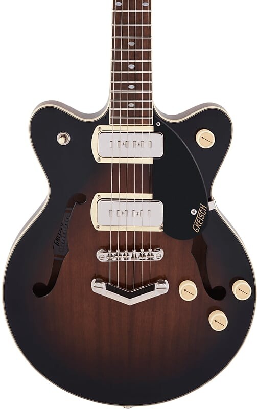 Электрогитара Gretsch G2655-P90 Streamliner Center Block Jr. Double-Cut P90 w/V-Stoptail Brownstone
Электрогитара Gretsch G2655-P90 Streamliner Center Block Jr. Double-Cut P90 w/V-Stoptail Brownstone