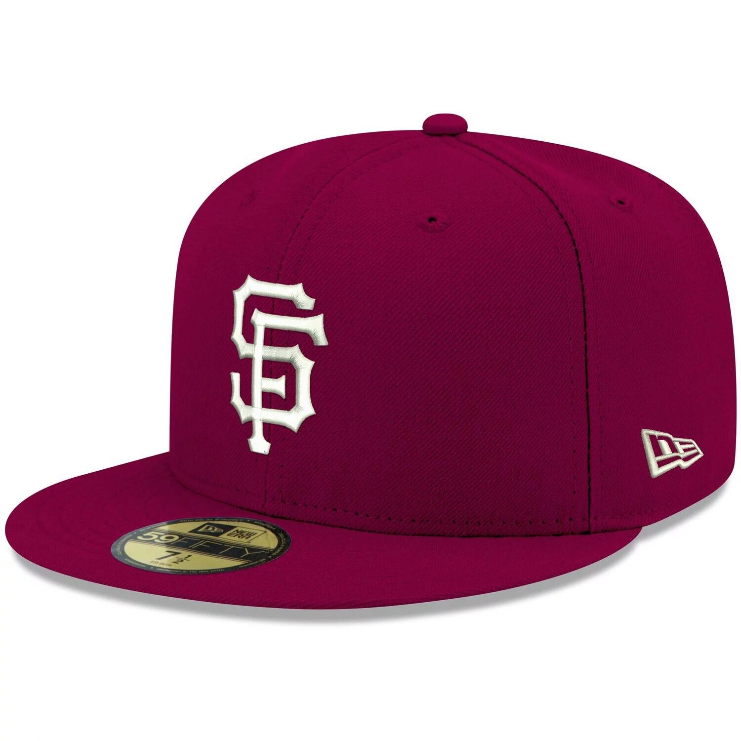Мужская белая облегающая шляпа с логотипом New Era Cardinal San Francisco Giants 59FIFTY
Мужская белая облегающая шляпа с логотипом New Era Cardinal San Francisco Giants 59FIFTY