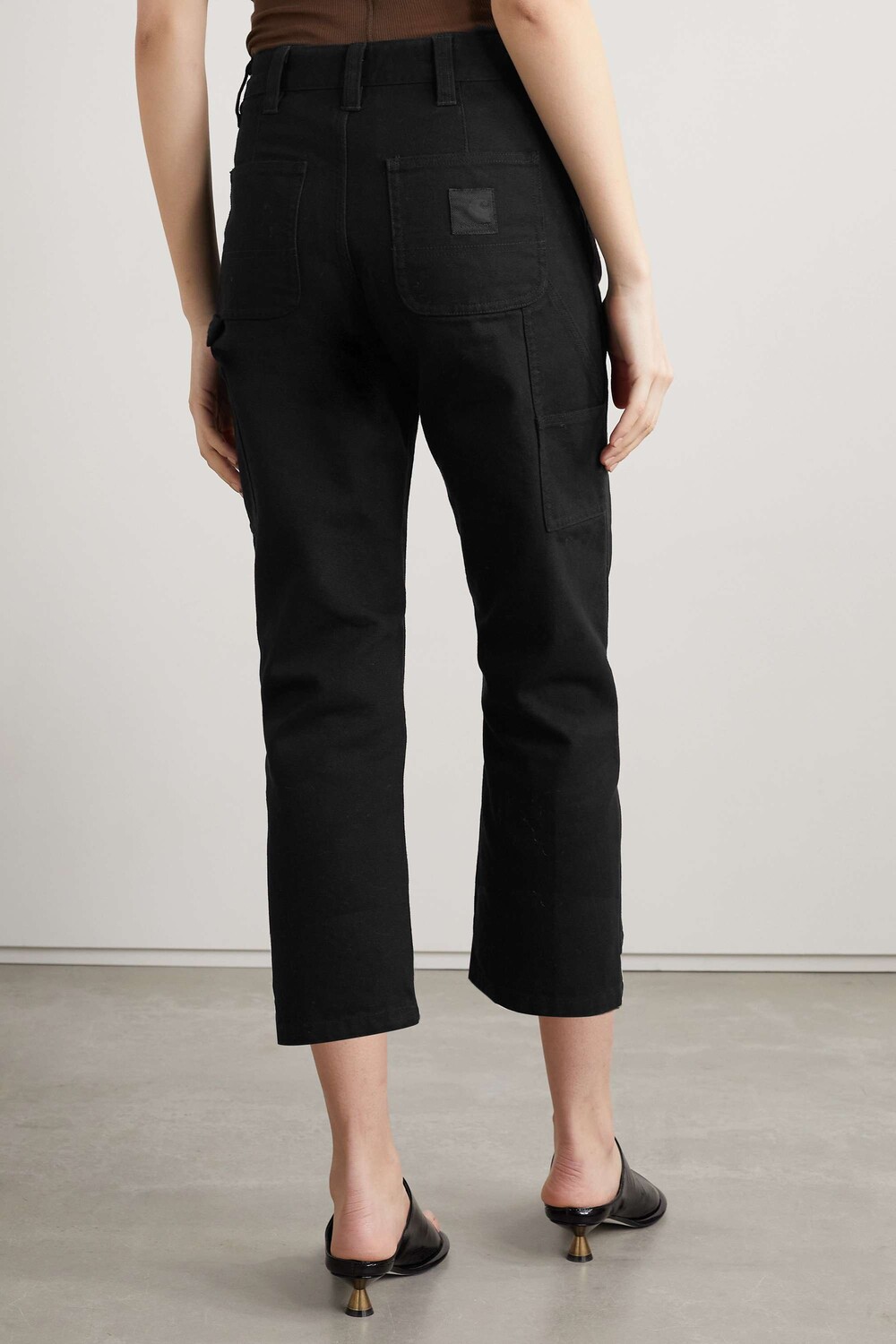 WARDROBE.NYC + Укороченные зауженные брюки Carhartt WIP со вставками из органического хлопка и парусины, черный
WARDROBE.NYC + Укороченные зауженные брюки Carhartt WIP со вставками из органического хлопка и парусины, черный