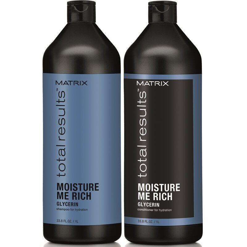 Увлажняющий набор для сухих волос: шампунь Matrix Total Results Moisture Me Rich, 1000 мл
Увлажняющий набор для сухих волос: шампунь Matrix Total Results Moisture Me Rich, 1000 мл
