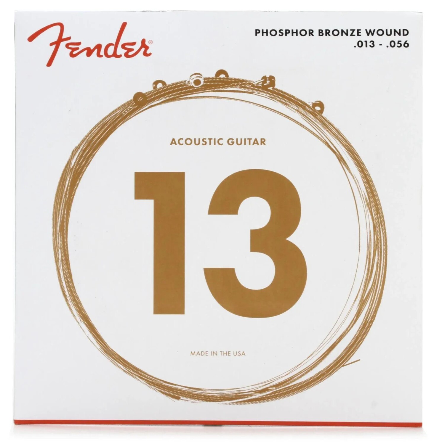 Струны Fender 60M для акустической гитары из фосфористой бронзы — .013-.056 средние
Струны Fender 60M для акустической гитары из фосфористой бронзы — .013-.056 средние