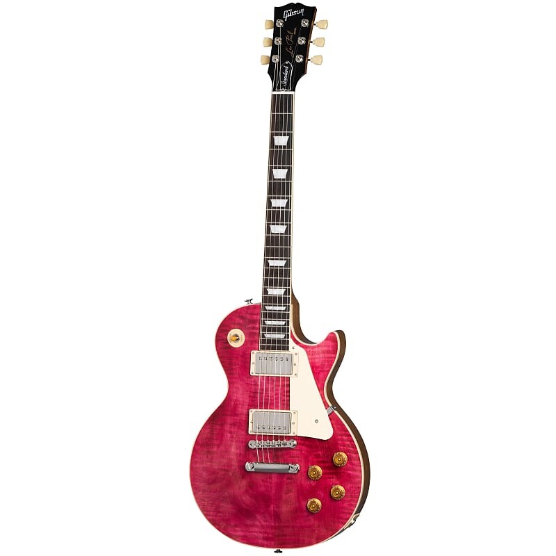 Электрогитара Gibson Les Paul Standard '50s Figured Top Electric Guitar - Translucent Fuchsia
Электрогитара Gibson Les Paul Standard '50s Figured Top Electric Guitar - Translucent Fuchsia