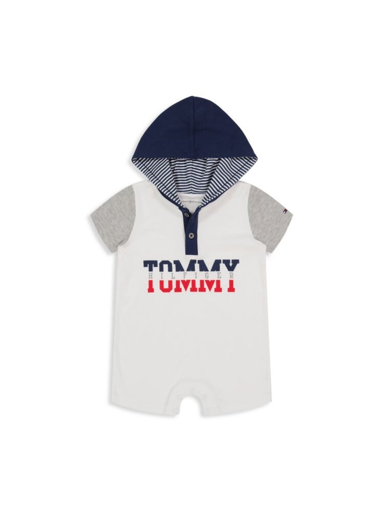 Комбинезон Henley с капюшоном и логотипом для маленьких мальчиков Tommy Hilfiger, белый
Комбинезон Henley с капюшоном и логотипом для маленьких мальчиков Tommy Hilfiger, белый