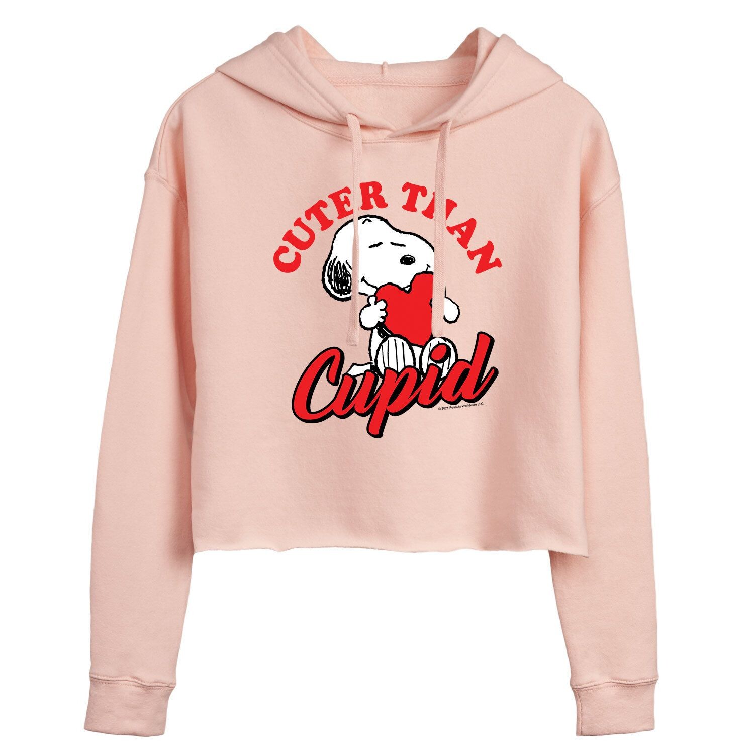 Укороченная толстовка с рисунком Peanuts Juniors "Cuter Than Cupid" Licensed Character
Укороченная толстовка с рисунком Peanuts Juniors "Cuter Than Cupid" Licensed Character