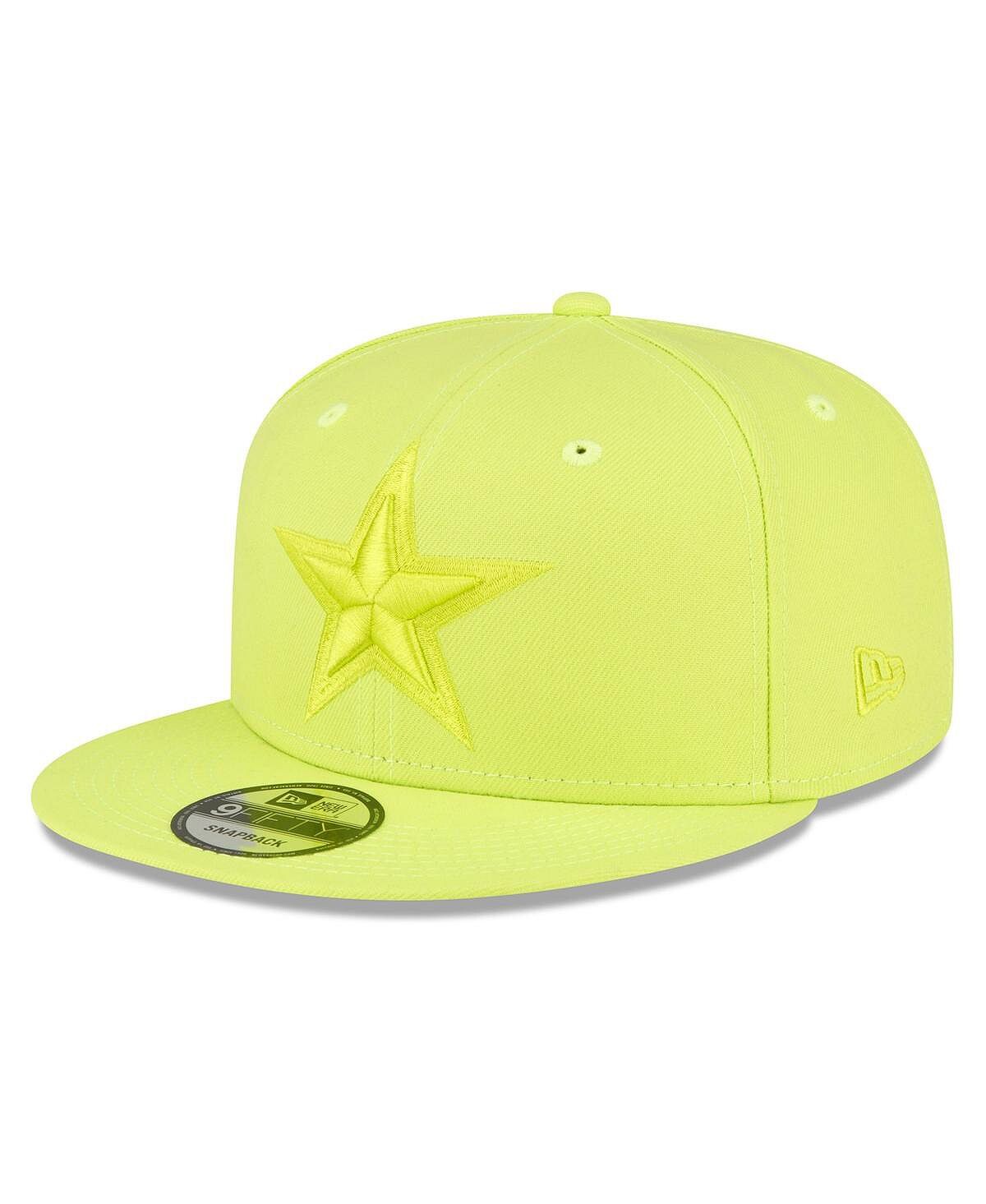Мужская неоново-зеленая кепка Dallas Cowboys Color Pack Brights 9FIFTY Snapback Hat New Era
Мужская неоново-зеленая кепка Dallas Cowboys Color Pack Brights 9FIFTY Snapback Hat New Era