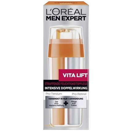 L'Oreal Men Expert A28641 Vita Lift Двойной увлажняющий крем 30 мл, L'Oreal
L'Oreal Men Expert A28641 Vita Lift Двойной увлажняющий крем 30 мл, L'Oreal