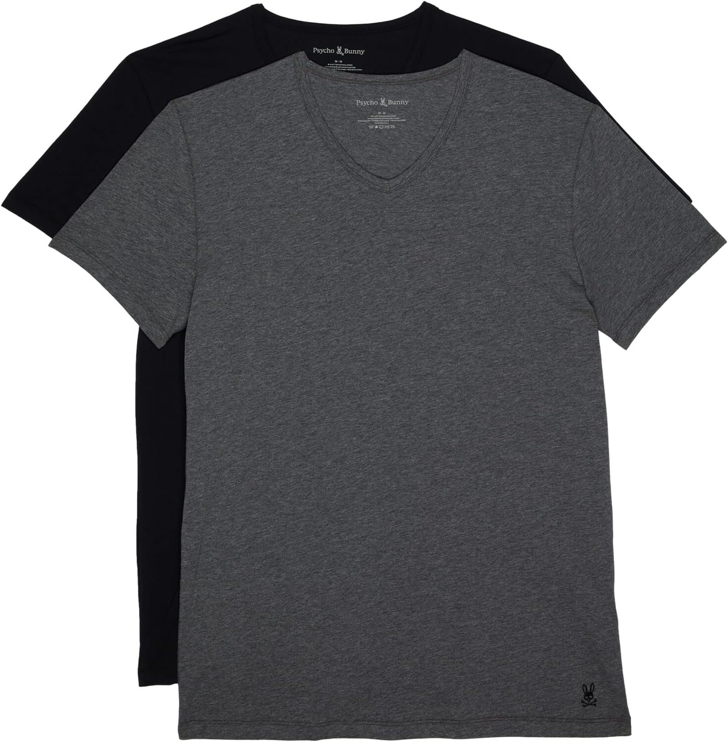 Комплект из 2 футболок нижнего белья с V-образным вырезом Psycho Bunny, цвет Mixed Grey Black
Комплект из 2 футболок нижнего белья с V-образным вырезом Psycho Bunny, цвет Mixed Grey Black