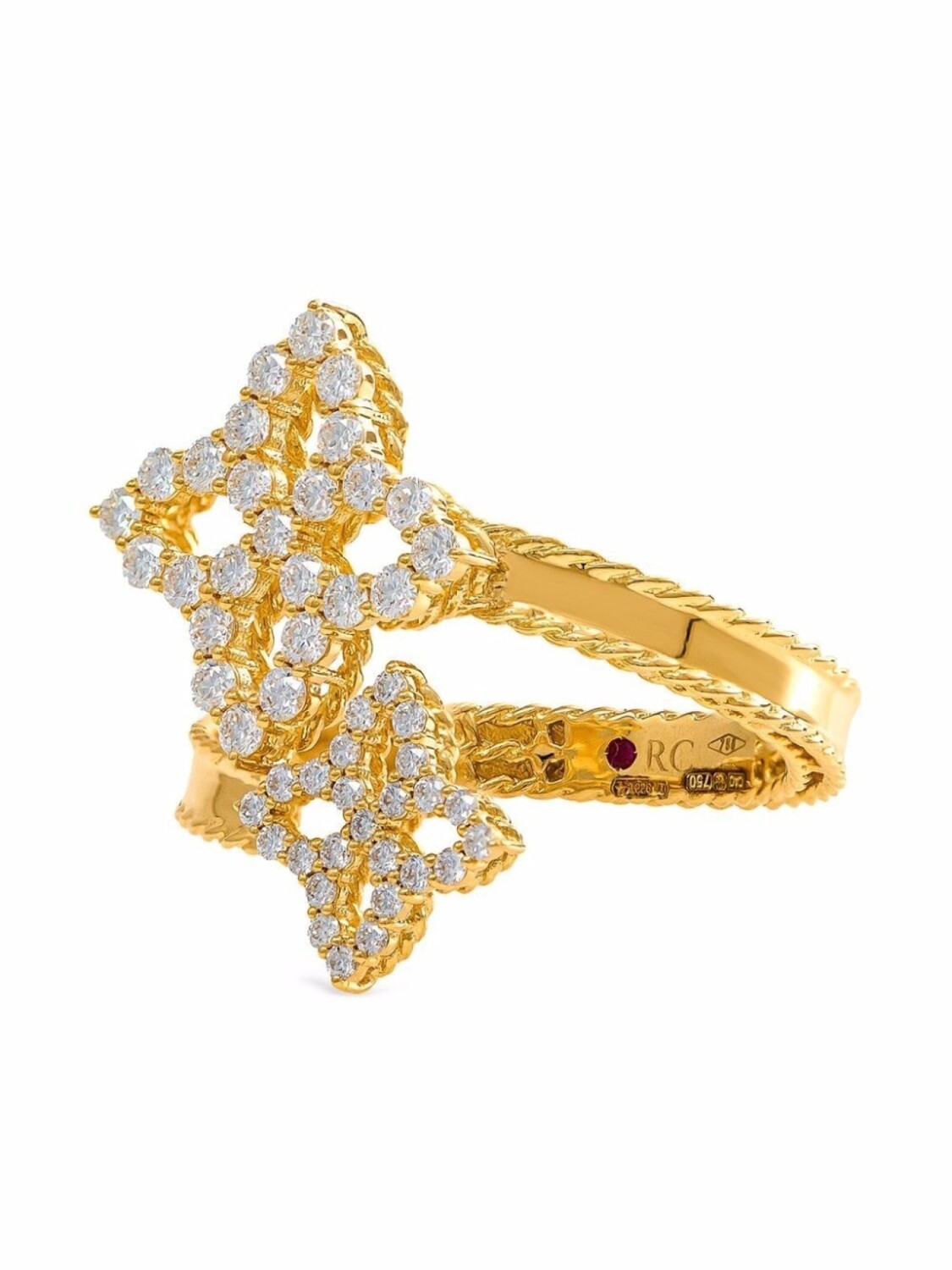 Кольцо Diamond Princess из желтого золота с бриллиантами Roberto Coin, золотой
Кольцо Diamond Princess из желтого золота с бриллиантами Roberto Coin, золотой